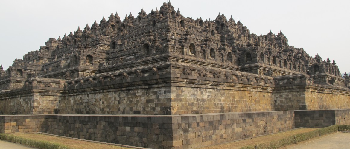 Borobudur outside