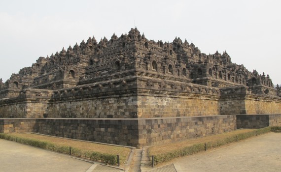 Borobudur outside