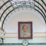 Ho Chi Minh in the post office