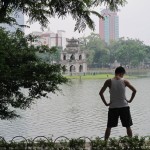 Morning exercise in Hanoi 1